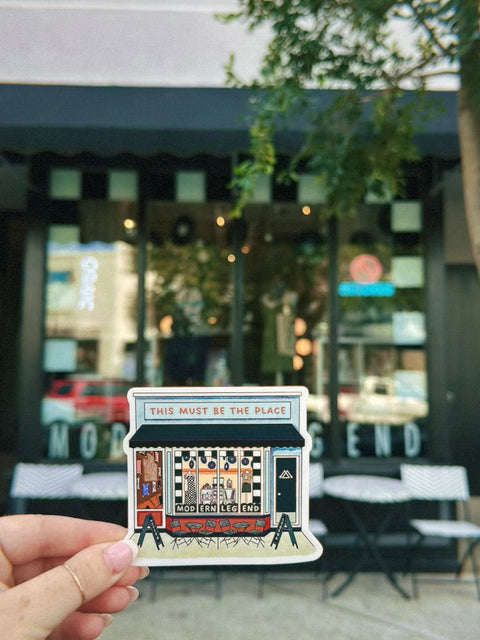 Modern Legend Stickers & Postcard