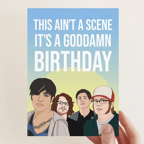 Fall Out Boy Card