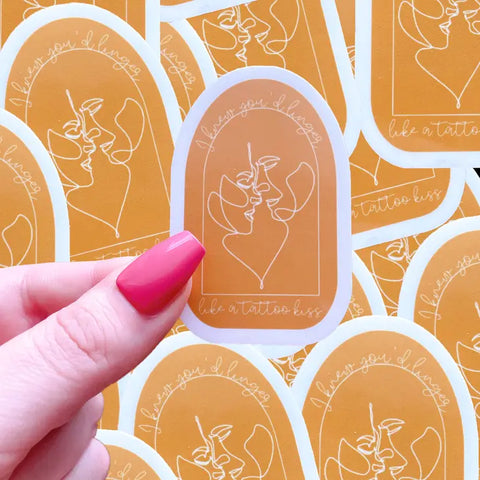 Cardigan Lyrics Sticker