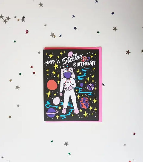 Stellar Birthday Card