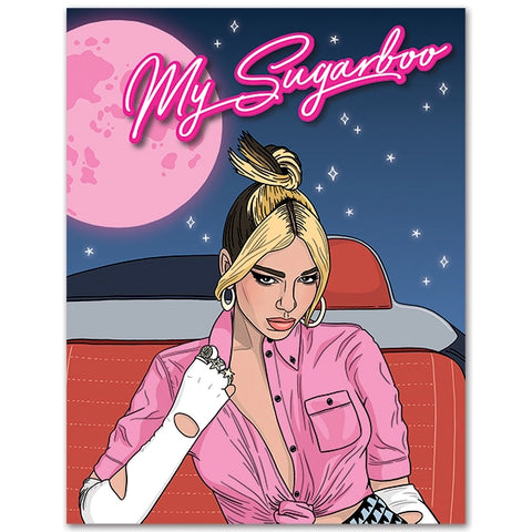 Sugarboo Dua Lipa Card