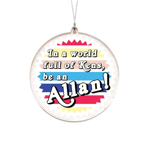 Allan Barbie Movie Ornament
