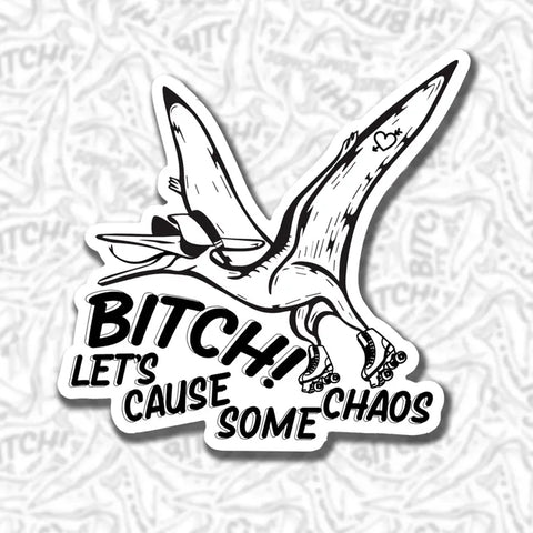 Let's Cause Some Chaos Sticker