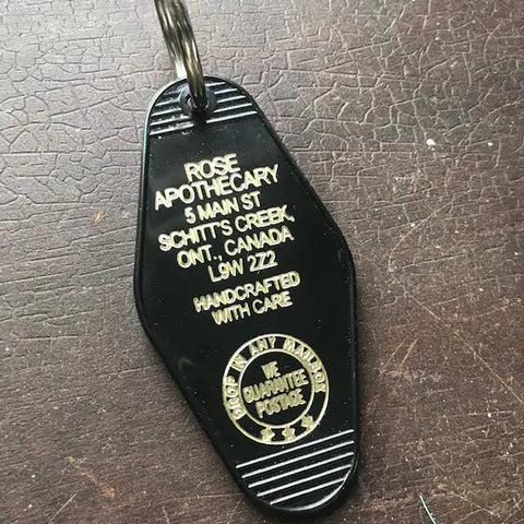 Rose Apothecary Key Tag