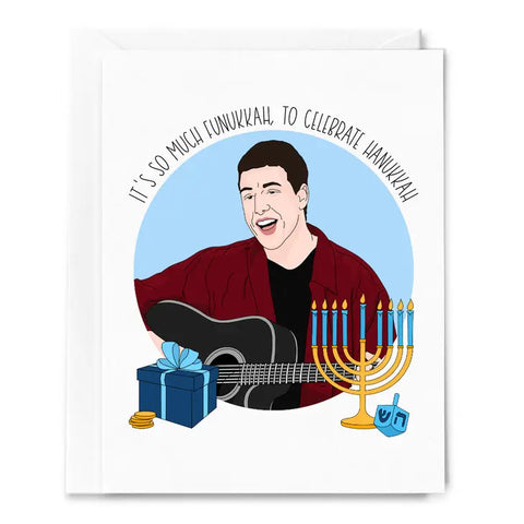 Adam Sandler Hanukkah Card