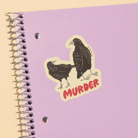 Murder of Crows Sticker