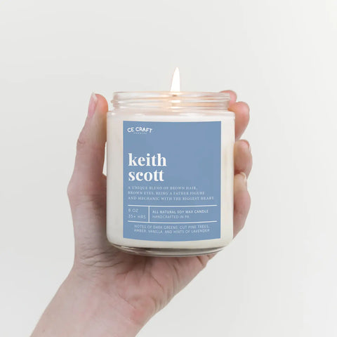 One Tree Hill Boys Candles