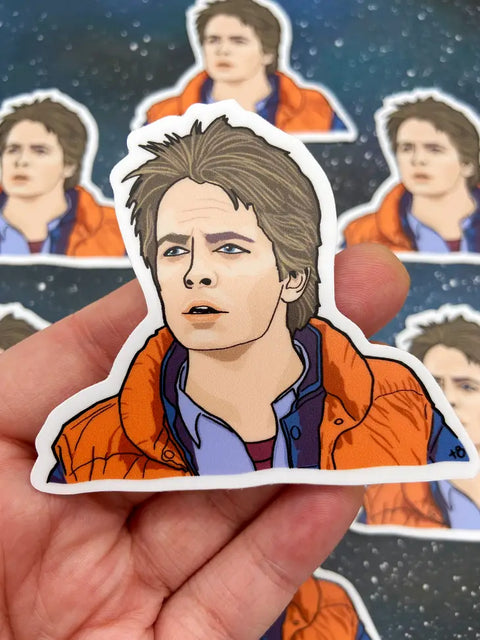 Marty McFly Sticker