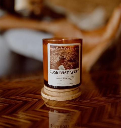 Gold Dust West Candle