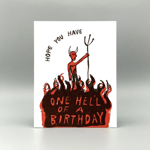 One Hell of A Birthday Card