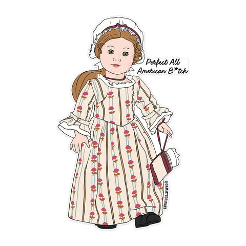 Felicity American Girl Doll Sticker