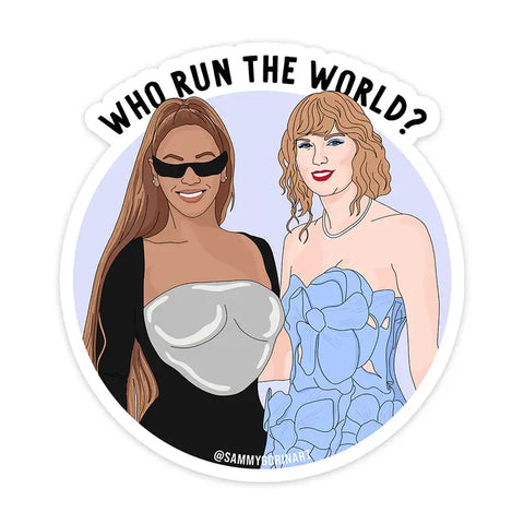 Beyonce & Taylor Sticker