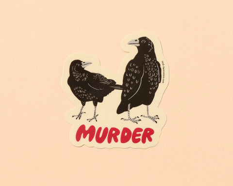Murder of Crows Sticker