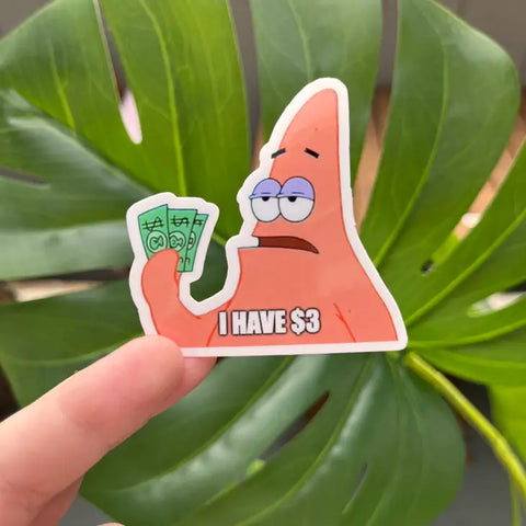Patrick Star Spongebob Sticker