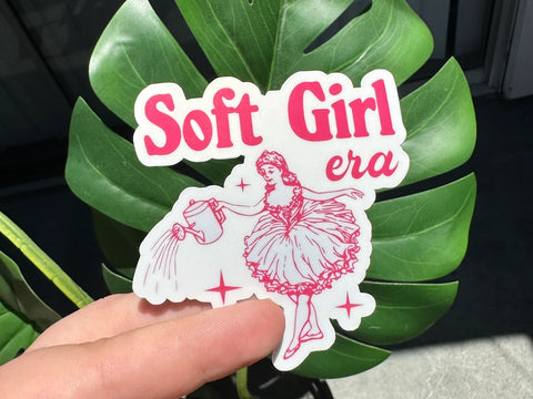 Soft Girl Era Sticker