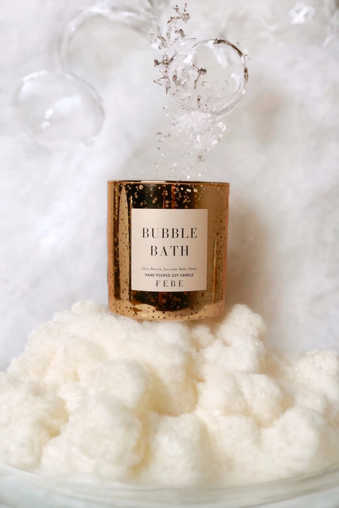 Bubble Bath Candle