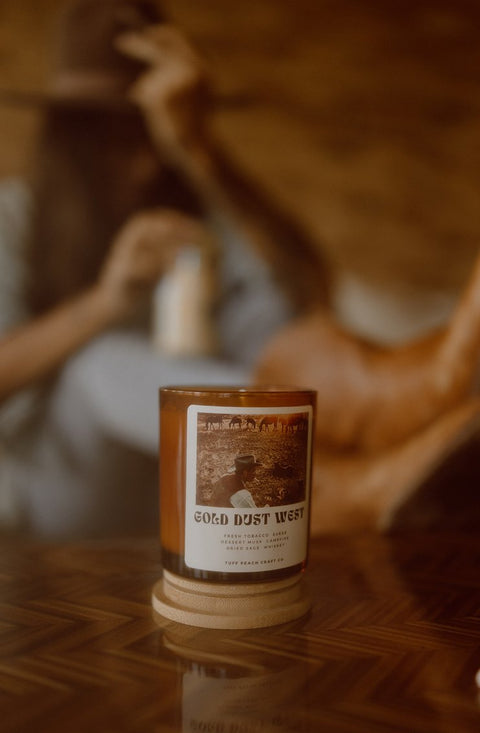 Gold Dust West Candle