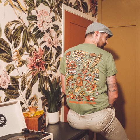 Mushroom Friends Tee
