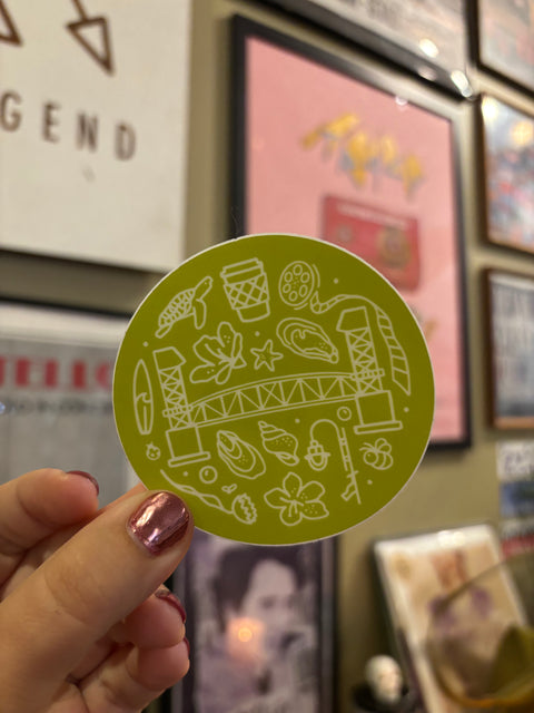 Wilmington Motif Sticker