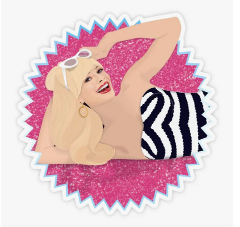 Barbie Movie Margot Robbie Sticker