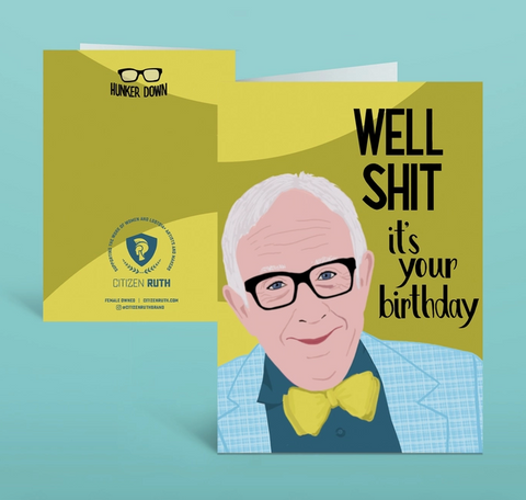 Leslie Jordan Birthday Card