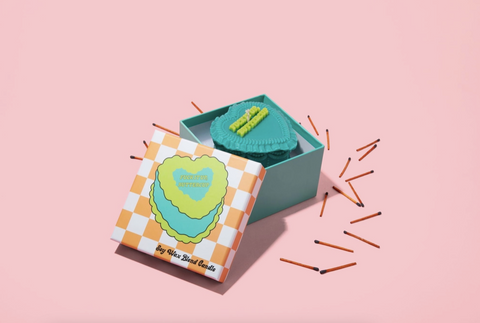 Fuck It Up Buttercup Cake Candle
