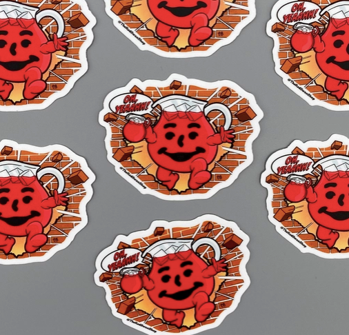Kool Aid Sticker Modern Legend LLC