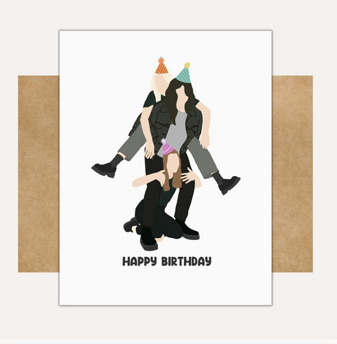 Boygenius Birthday Card