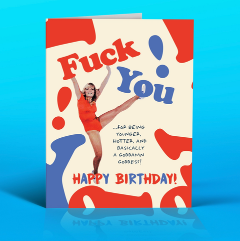 You Goddess! Birthday Card