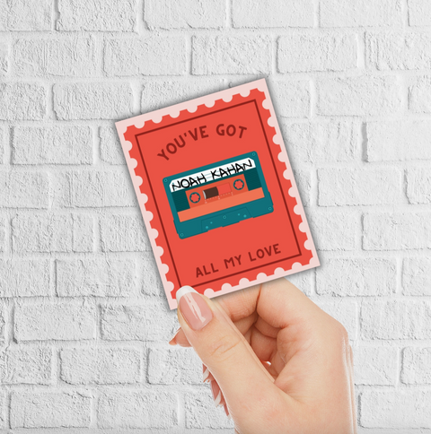 Noah Kahan Mixtape Sticker