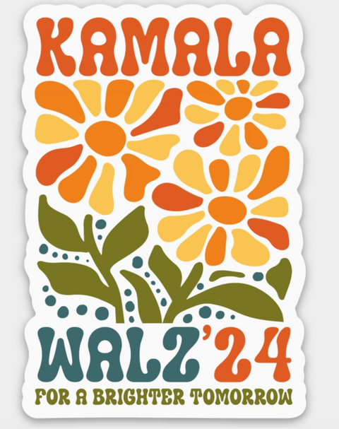 Harris/Waltz Flower Patch Sticker