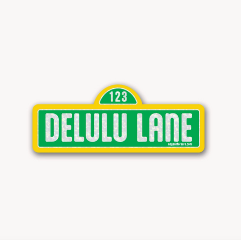 Delulu Lane Sticker