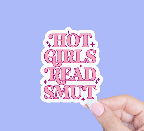 Hot Girls Read Smut Sticker