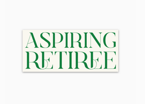Aspiring Reitree Sticker