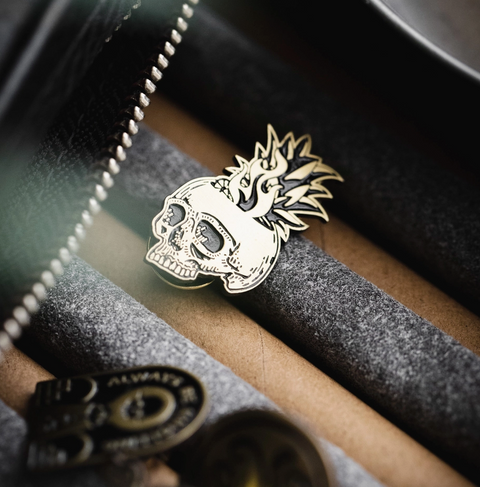 Skull Mug Pin
