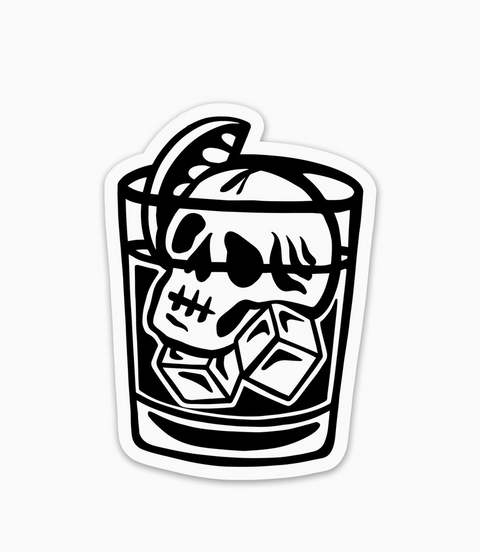 Skull'd Fashioned Pin