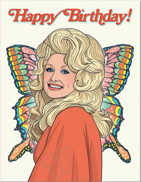 Dolly Parton Birthday Card