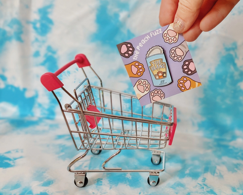 Toe Beans Enamel Pin