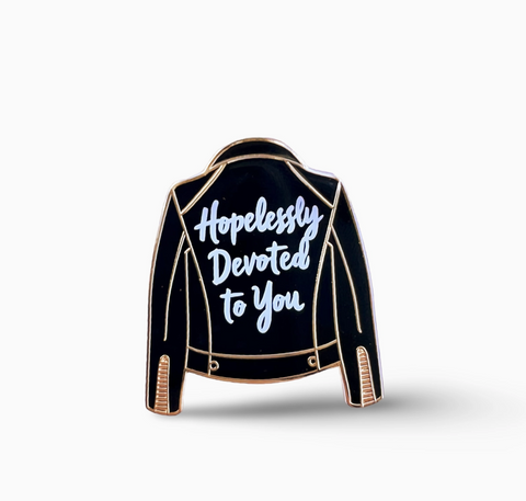 Hopelessly Devoted To You Pin