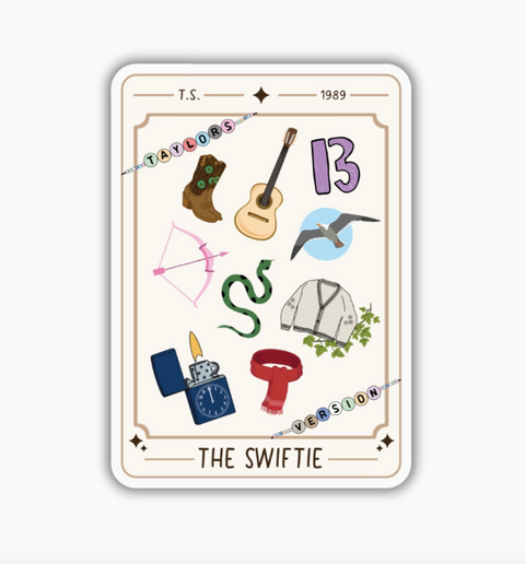 Eras Tarot Card Sticker