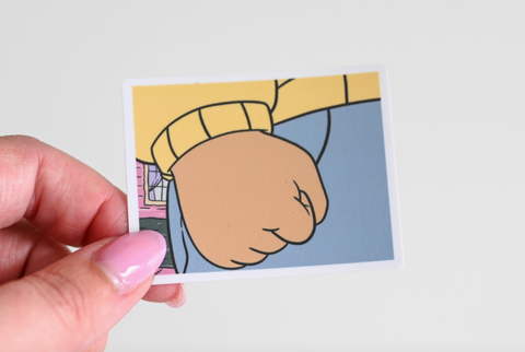 Arthur's Fist Sticker