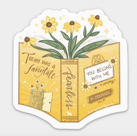 Taylor Swift Fearless Book Sticker