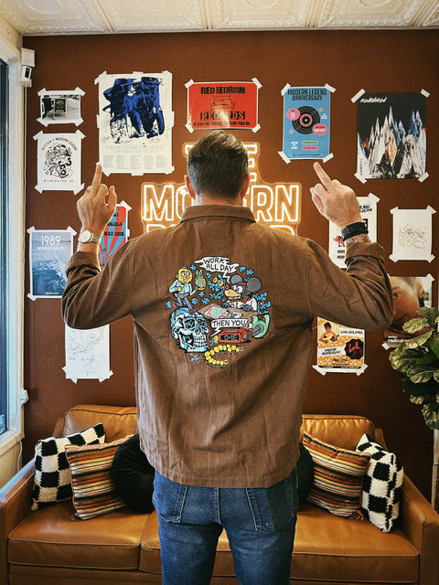Work All Day Brown Jacket