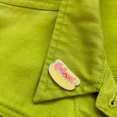 Hot Diggity Dog Pin