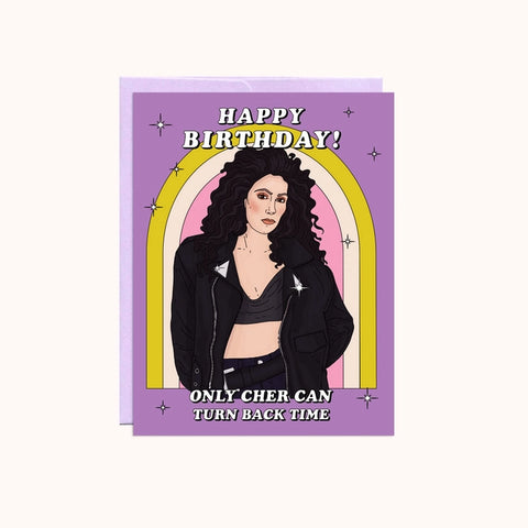 Cher Birthday Card