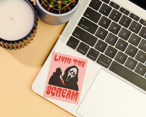 Livin’ the Scream Sticker
