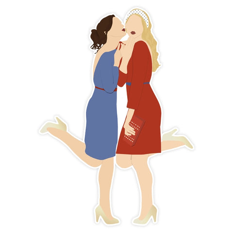 Gossip Girl Sticker