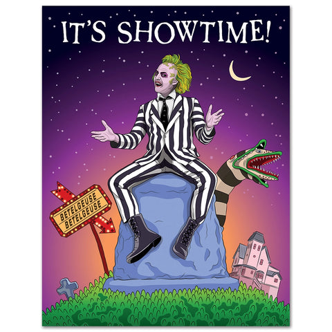 Beetlejuice Card