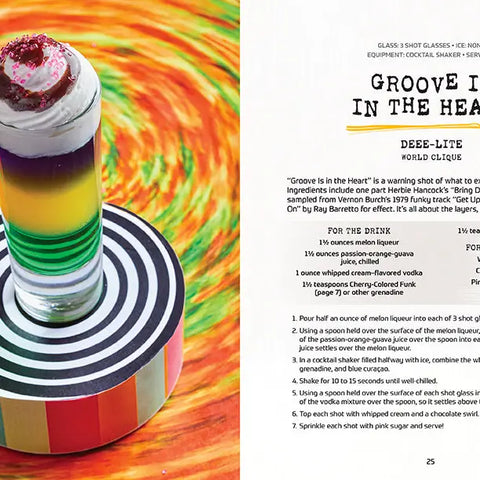 The Ultimate 90's Cocktail Playlist Book