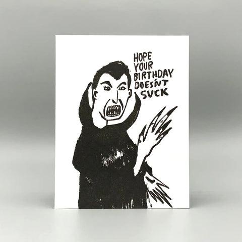 Birthday Suck Card